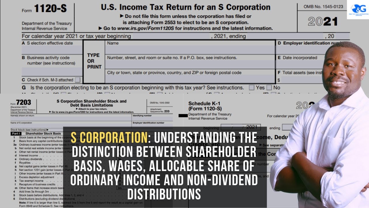 Basic Distinction Between S Corp Shareholder s Basis Wages Share Of Basic Distinction Between S Corp Shareholder s Basis Wages Share Of
