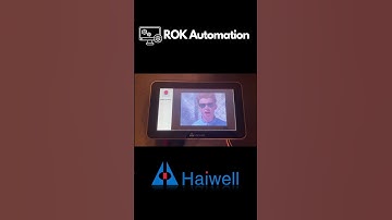 Haiwell Smartlink HMI Media Player || Local Video || ROK Automation