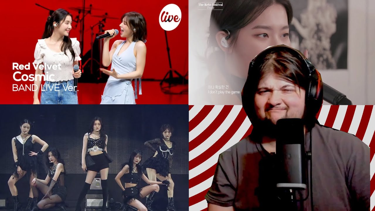 Red Velvet Live REACTION! Cosmic, Psycho, Bad Boy!