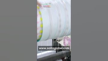 Thermal label cutting/www.sailinglabel.com #label #quality #sailing #inventory #factory #workshop