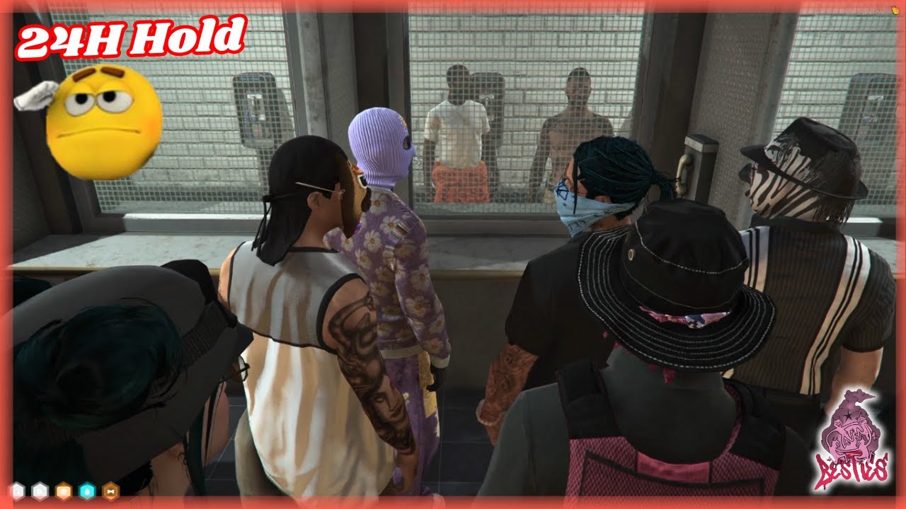 Besties Meets Boys In Prison and Finds Out About 24H Hold | NoPixel 4.0 GTARP
