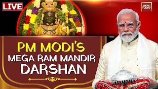 PM Modi LIVE: PM Modi In Ayodhya's Ram Mandir LIVE | PM Modi Offers Prayers To Ram Lalla LIVE