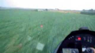 Low pass over crops