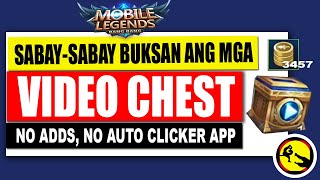 HOW TO OPEN VIDEO CHEST IN MOBILE LEGENDS 2020?| WITHOUT WATCHING ADS 100% LEGIT, TESTED AND WORKING screenshot 2