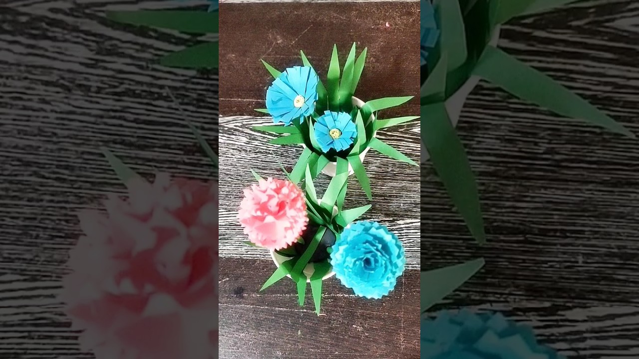 DIY flower vase using paper cup craft ideas best out of waste diy
