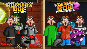 Robbery Bob vs Robbery Bob 2 Use All Costumes Part 34