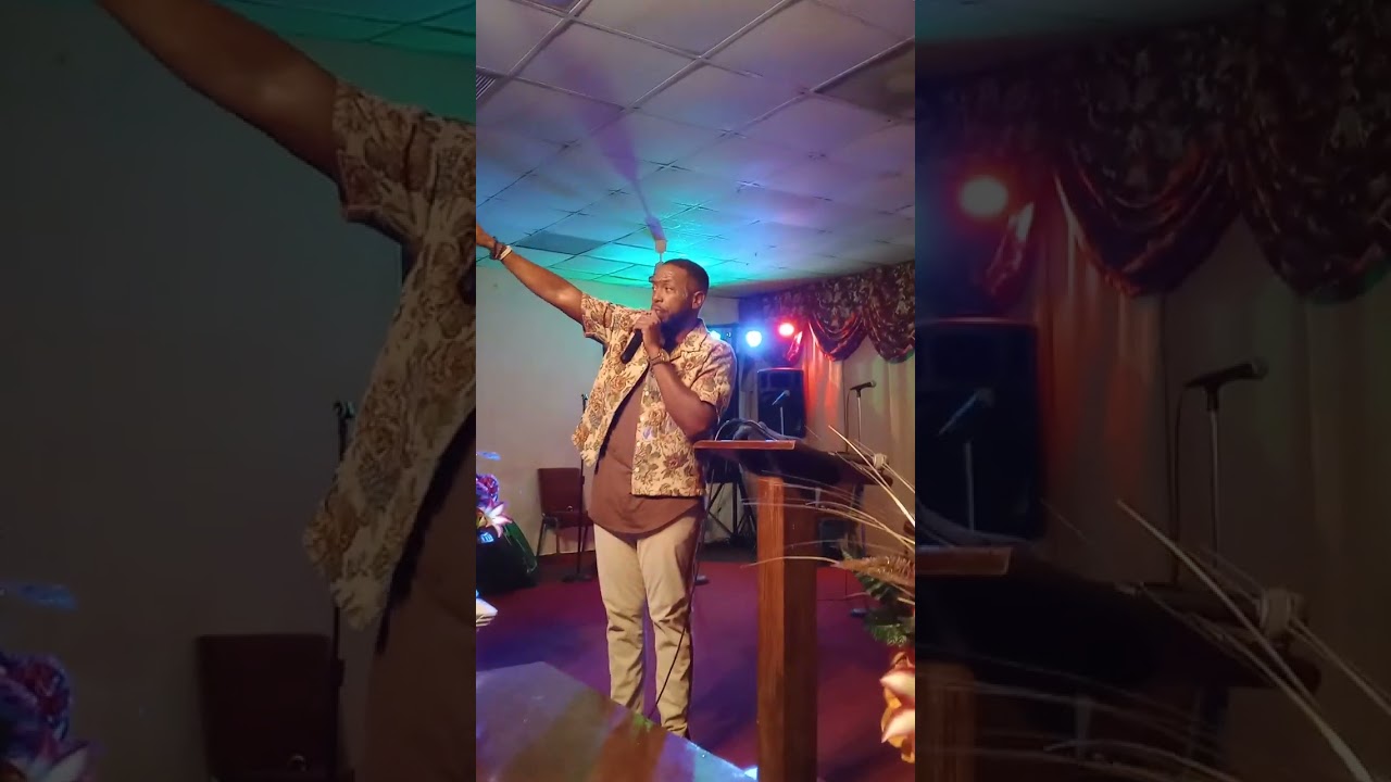 Prophet Michael Fletcher at GUF Midnight Cry Nassau Bahamas pt 3