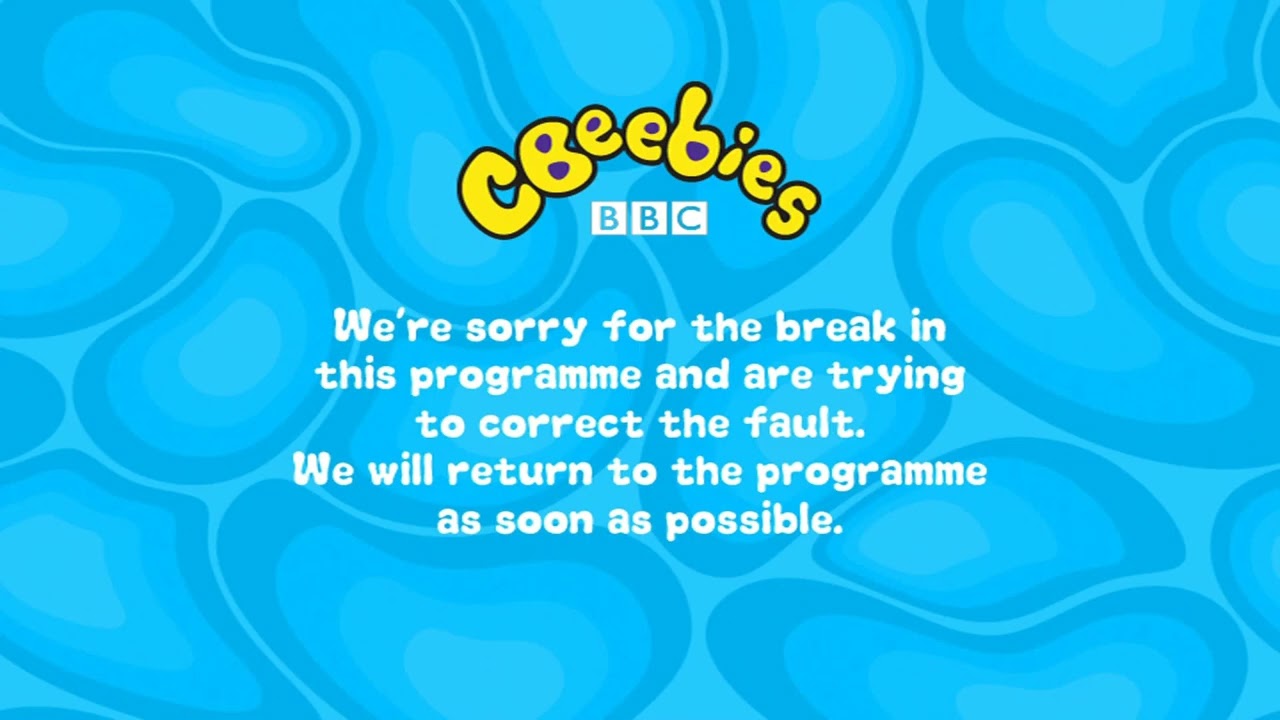 CBeebies - Supposed breakdown during startup - (November 6, 2019)