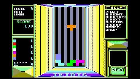 Amstrad CPC Longplay [191] Tetris
