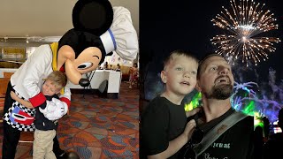 We Had The Best Disney Day Ever! | 2 Character Meals, Rides In Magic Kingdom & Fireworks Magic!