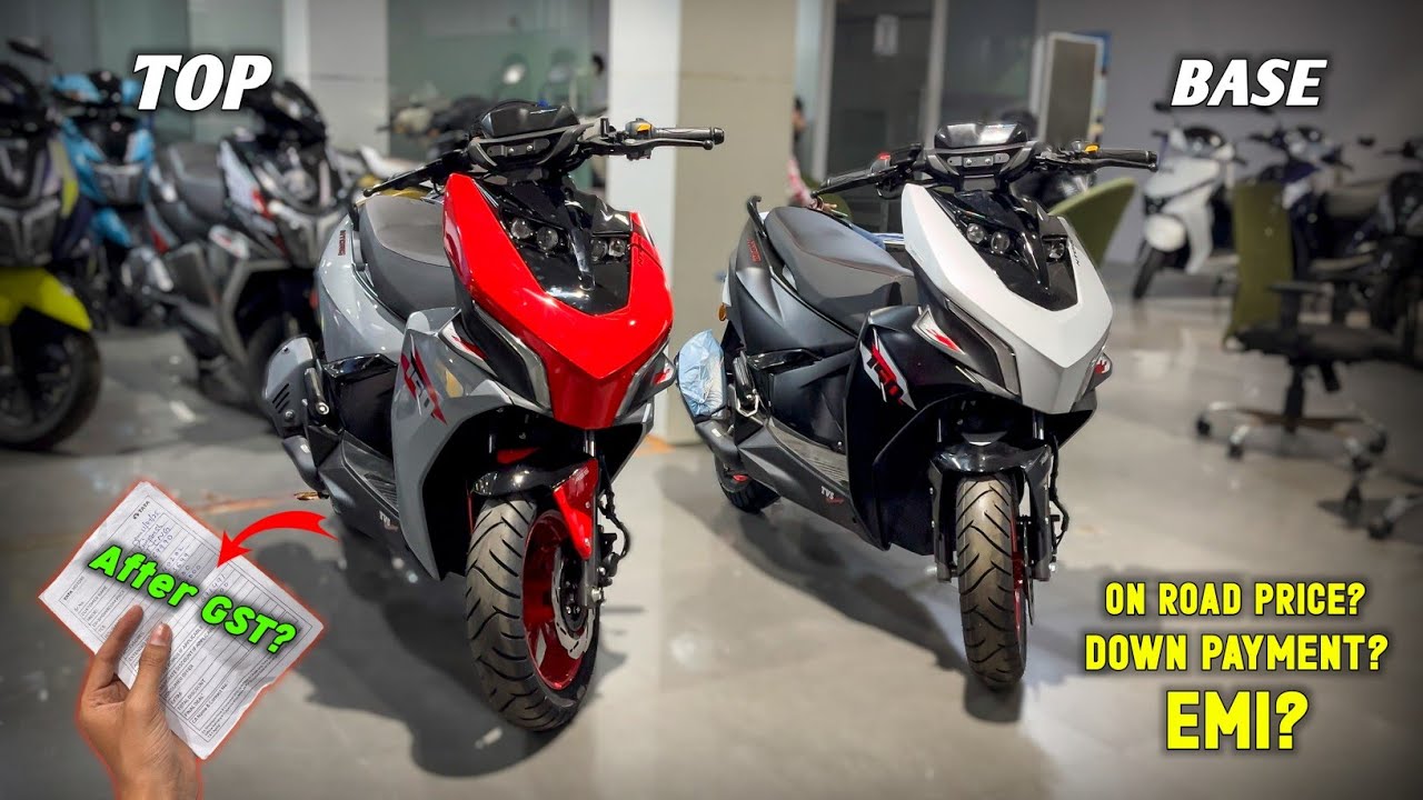 TVS Ntorq 150 Comparison | TFT vs Standard | GST 2.0 On Road Price