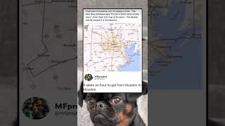The size of Houston explained on a map Wealth