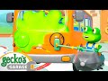 Rainbow Buses | BRAND NEW | Gecko&#39;s Garage | Cartoons For Kids | Toddler Fun Learning