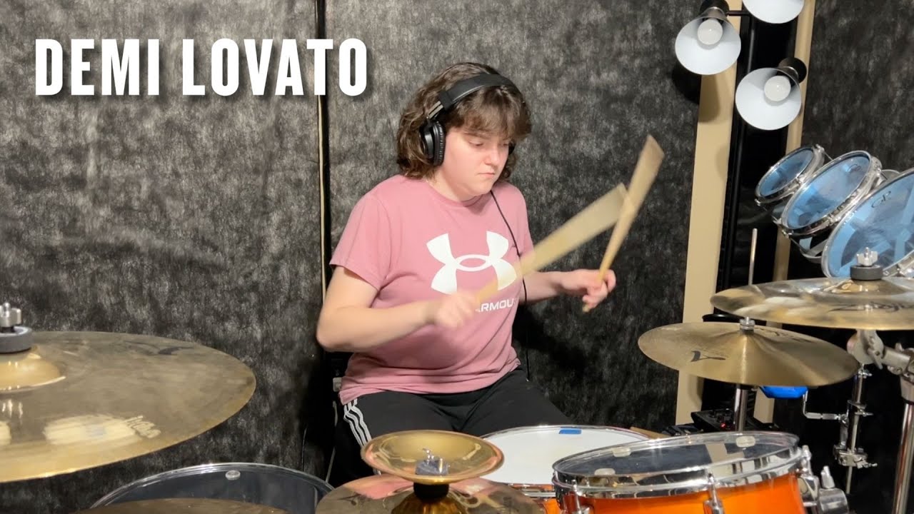"Heart Attack" - Demi Lovato (Drum Cover) - Sara Varro - YouTube