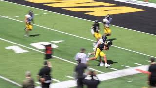 Jimmy Sullivan Iowa football spring open practice highlights