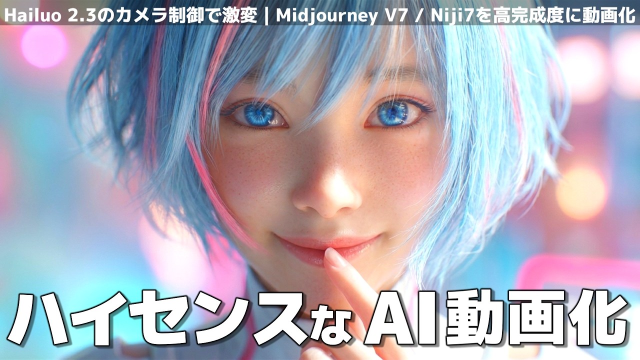 Dramatic changes with Hailuo 2.3 camera control | High-quality