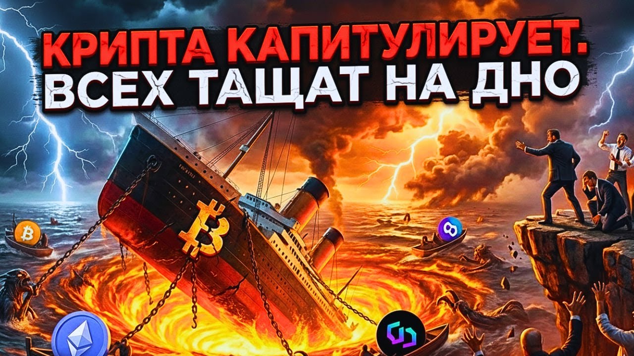 КРИПТА КАПИТУЛИРУЕТ. ВСЕХ ТАЩАТ НА ДНО