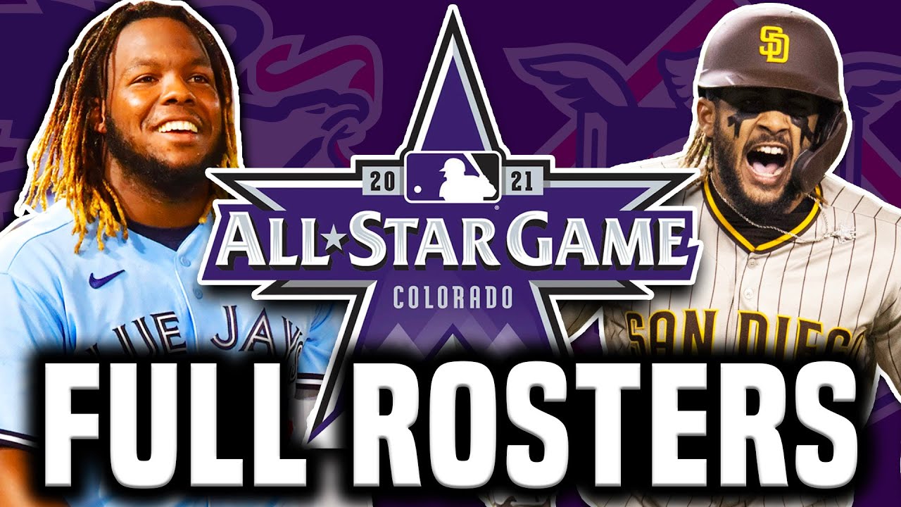 2021 MLB All Star Game Rosters Announced! YouTube