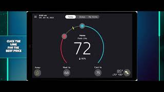 Lennox S40 Smart Thermostat Review | WiFi, Touchscreen, Geo-Fencing & Alexa Enabled