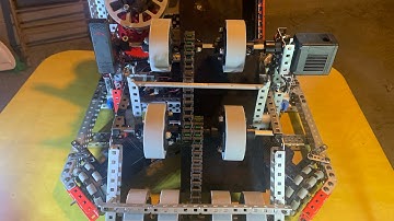 Vex robotics Spin Up robot reveal and PID Aimbot tests