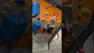 Awesome V8 on the Monster Wall- Sender One SNA #bouldering #climbing #sports