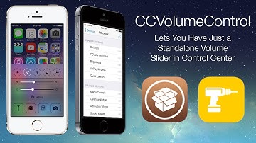 CCVolumeControl: Lets You Have Just a Standalone Volume Slider in Control Center