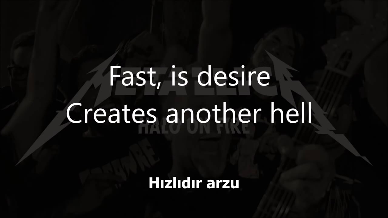 Metallica - Halo on Fire (Türkçe Altyazı) - YouTube