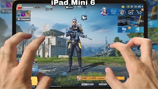 iPad Mini 6 Handcam ❤ 4 Finger Claw + Full Gyro 🔥 Pubg Test / Ultimate Sensitivity 🔥 FHD+60FPS