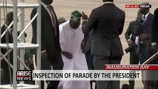 INSPECTION PARADE BY THE PRESIDENT