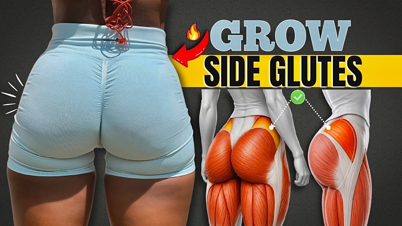 THE PERFECT SIDE BOOTY WORKOUT 🍑| 6 Best Exercises | Grow Curves Naturally (No Squats)
