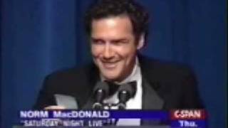Norm Macdonald at the White House Correspondents Dinner 2/2