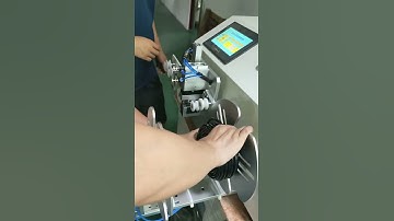 Automatic cable meter counting, cutting, winding and arranging machine