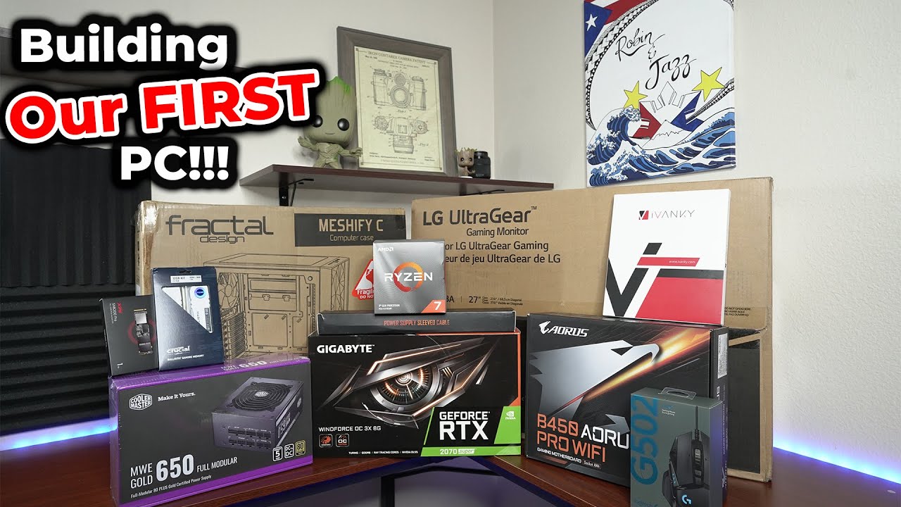 Our First PC Build 2020 - Ryzen 7 3700X & Gigabyte 2070 Super 