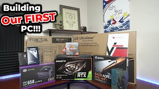 Our First PC Build 2020 - Ryzen 7 3700X & Gigabyte 2070 Super #NoSmallCreator #3700X&2070SuperBuild