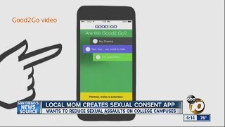 Local mother creates sexual consent app screenshot 1