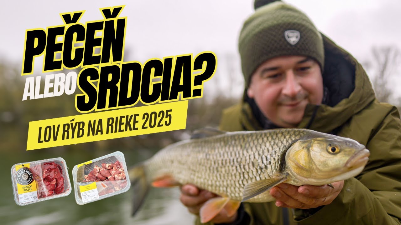 SKÚSIL SOM LOVIŤ NA 🐣 KURACIU PEČEŇ A KURACIE SRDCIA ❤️ - LOV RÝB NA RIEKE - ELFABIANO TV