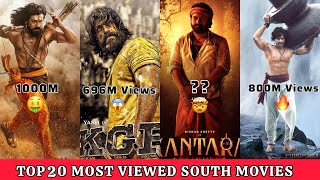 Top 20 Most Watched South India Movies  #movie #southmovie #movies #trendingvideo #moviereview