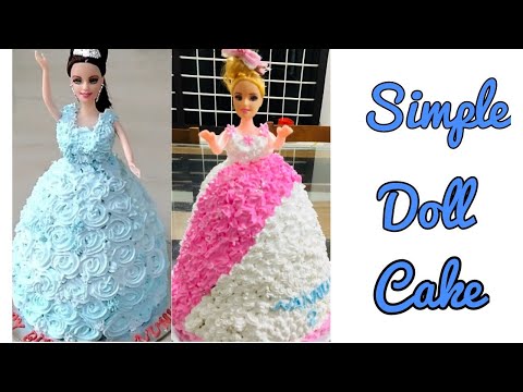 doll-cake-||-girls-birthday-special-cake-||-simple-designs-||-rcp--173