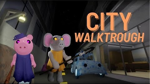 HOW TO ESCAPE THE CITY MAP (CHAPTER 9) IN PIGGY | Roblox