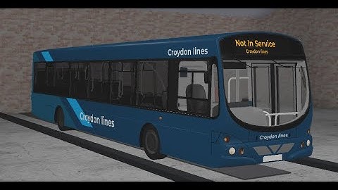 Croydon lines F1 route from Elmers end to West Croydon bus stn