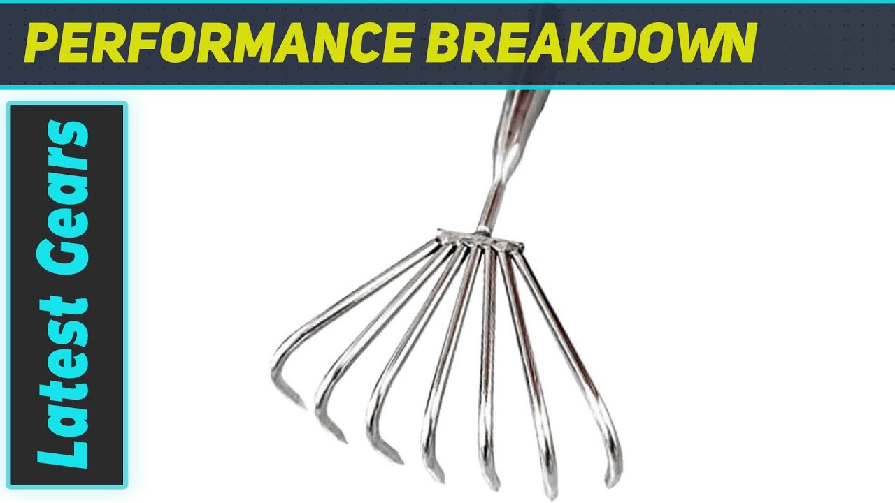 GANAZONO Gardening Hand Rake: The Best Tool for Effortless Soil Tilling