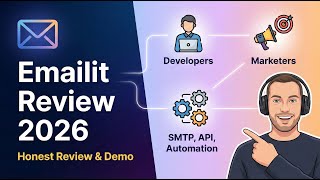 Emailit Review 2026 | Email Platform for Developers & Marketers (SMTP, API & Automation)