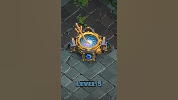 Level 1 to MAX Spell Factory with animation in COC | #shorts #coc