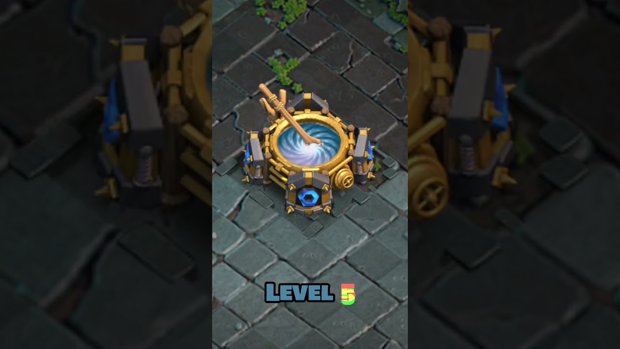 Level 1 to MAX Spell Factory with animation in COC | 