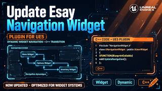 [UE5] Easy Navigation Widget - Major Update!  (C++, Dynamic Nav & Custom Buttons)
