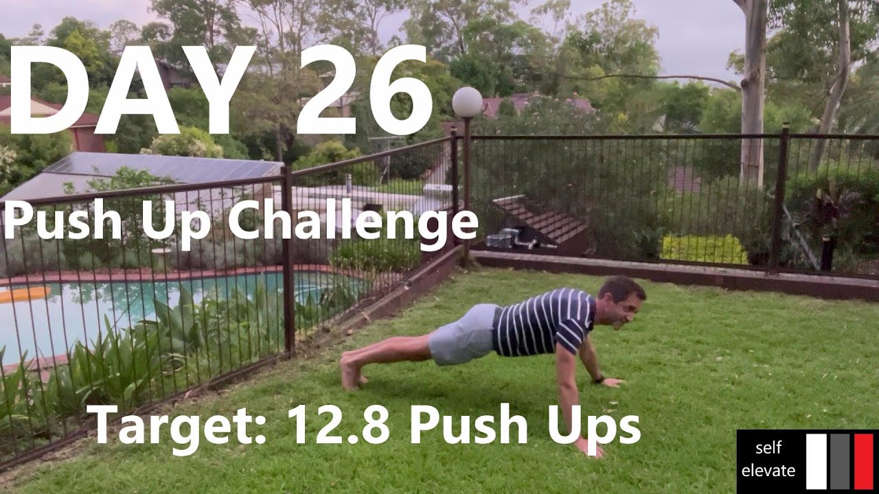 365 Day Push Up Challenge - Day 26 - YouTube
