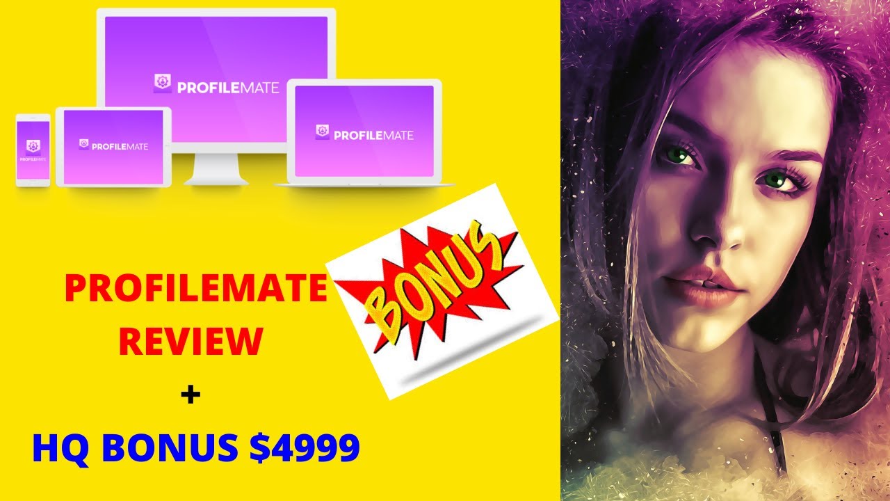 Profilemate Review -   😋😋✨Profilemate VIP Coupon INSIDE+ Best High Quality Bonus Bundle✨ 😋 😋