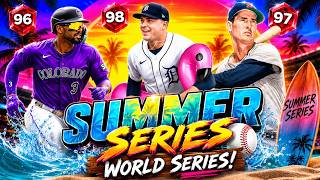 I Used EVERY Summer Series Card in My World Series Game! 🔥