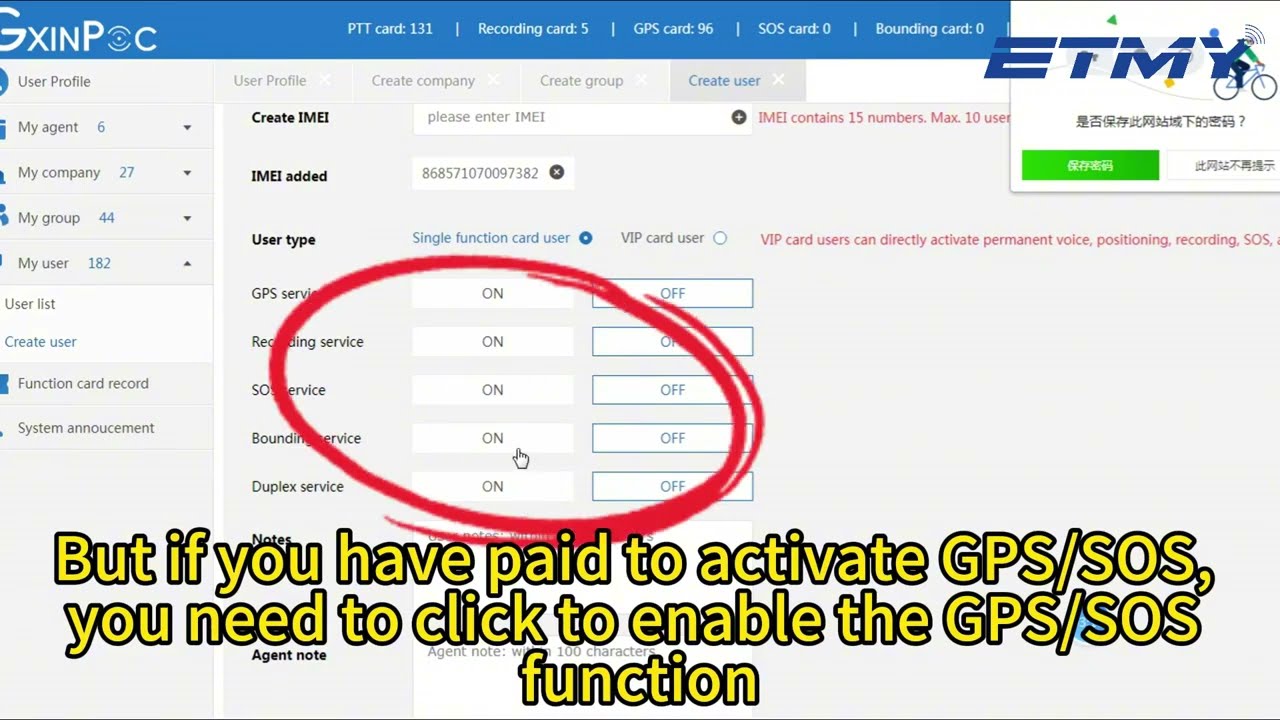 Guide To Activate Your account for ETMY 4G POC Radio platform