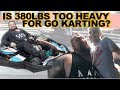 GO-KARTING @380LBS AND PUNCHED IN THE BALLS!!
